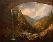 unknow artist Cauterskill Falls on the Catskill Mountains oil painting reproduction